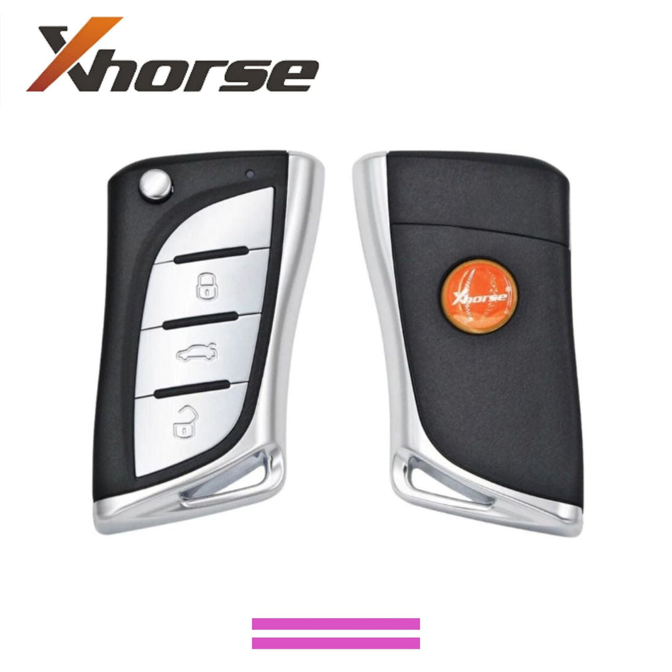 Xhorse - Universal Flip Key 3B (XELEX0EN) For VVDI (SUPER REMOTE) - Royal Key Supply