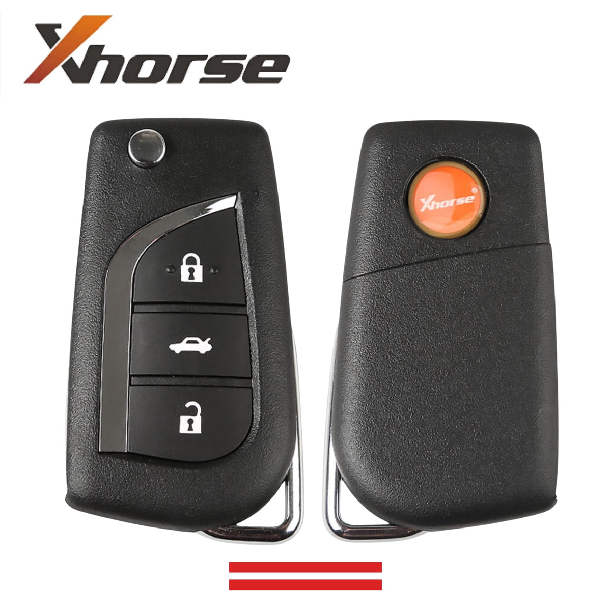 Xhorse - Universal Flip Key 3B (XNTO20EN) For VVDI (WIRELESS) - Royal Key Supply