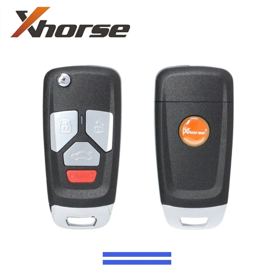 Xhorse - Universal Flip Key 4B (XNAU02EN) For VVDI (WIRELESS) - Royal Key Supply