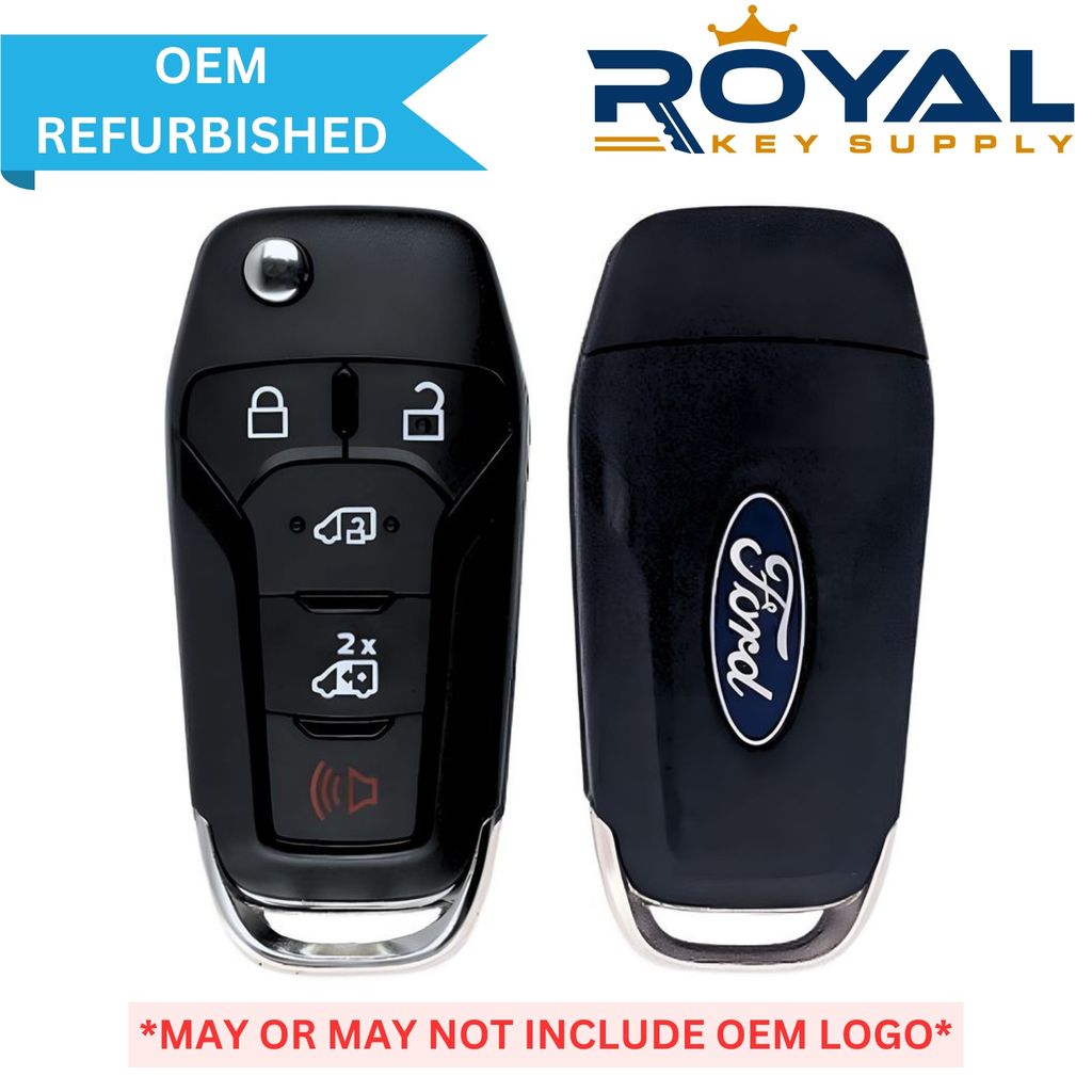 Ford Refurbished OEM 2020-2023 Transit Remote Flip Key 5B Side Doors FCCID: N5F-A08TAA PN# 5938562, 164-R8255 - Royal Key Supply