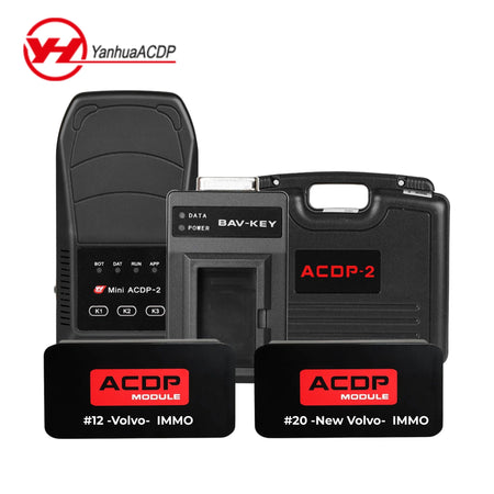 Yanhua ACDP - 2 Master - Volvo IMMO Key Programming Package (w/ Modules 12/20) - Royal Key Supply