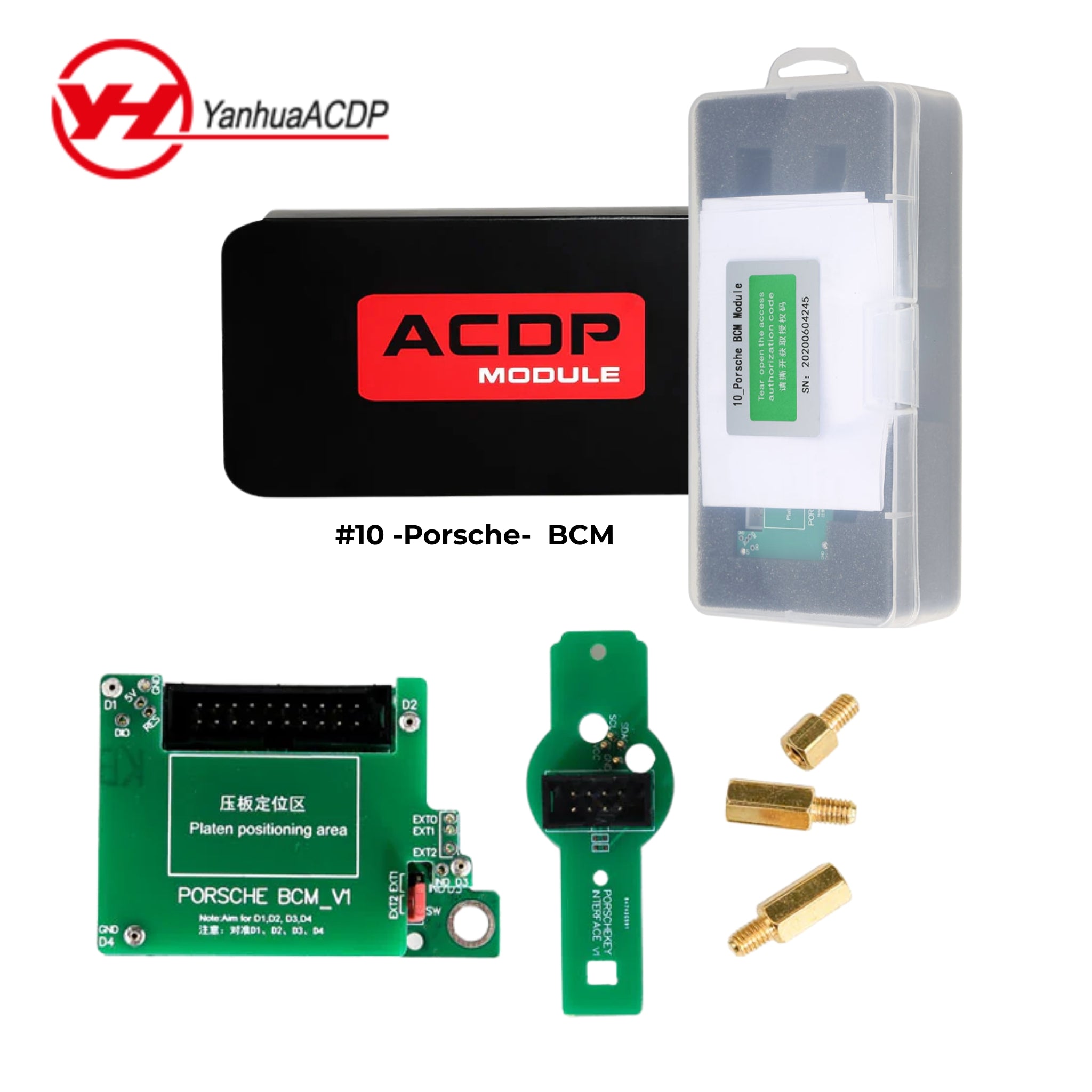 Yanhua ACDP - Module 10 Porsche BCM Key Programming (License A900) For Mini ACDP - Royal Key Supply