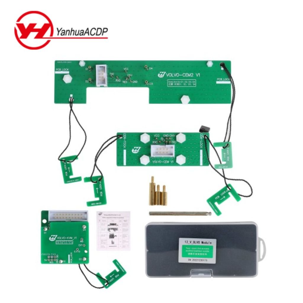 Yanhua - Mini ACDP - 2 Basic Module with Volvo IMMO Key Programming Module Support Volvo 2009 - 2018 Add Key and All Key Lost - Royal Key Supply